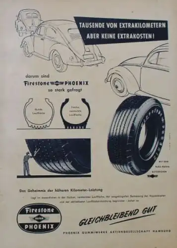 "Gute Fahrt" Volkswagen Zeitschrift 1954 (3266)