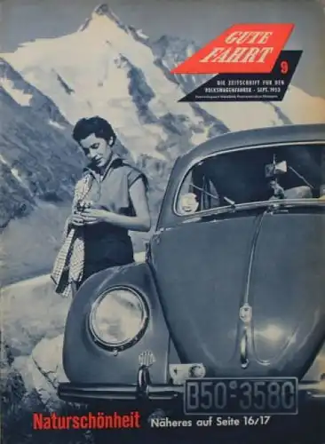 "Gute Fahrt" Volkswagen Zeitschrift 1953 (3281)