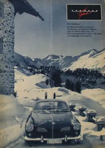 "Gute Fahrt" Volkswagen Zeitschrift 1960 (3296)