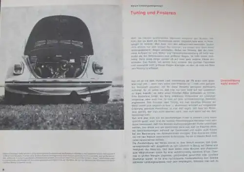 Korp "Volkswagen Käfer - Jetzt mache ich ihn schneller" 1973 Reparatur-Handbuch Band 7 (3323)