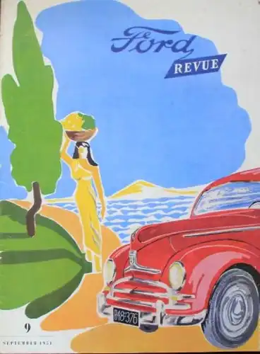 "Ford Revue" Ford Werkszeitschrift 1951 (3380)