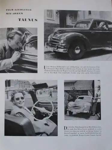 "Ford Revue" Ford Werkszeitschrift 1951 (3380)