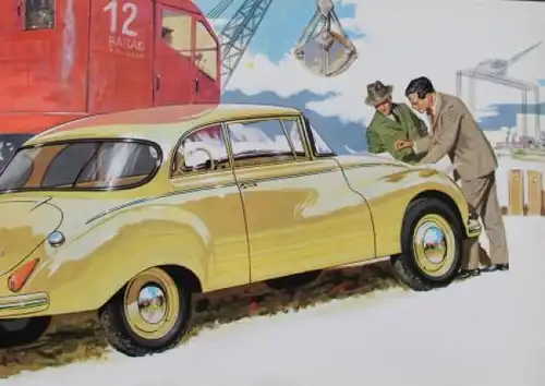 Auto-Union 1000 Saloon Modellprogramm 1962 Automobilprospekt (3417)