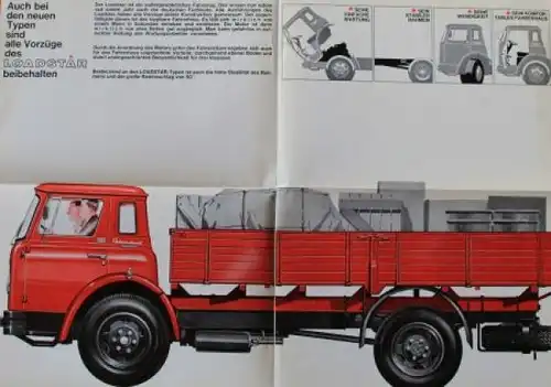International Harvester Loadstar Modellprogramm 1961 Lastwagenprospekt (3454)
