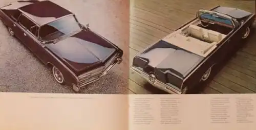 Chrysler Imperial Modellprogramm 1965 Automobilprospekt (3462)