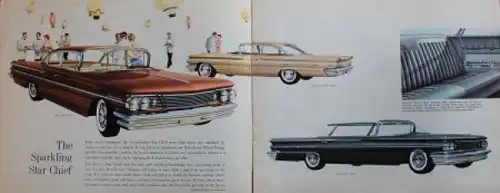 Pontiac Modellprogramm 1960 "Fresh point of view" Automobilprospekt (3587)