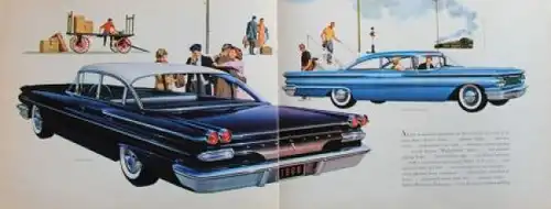 Pontiac Modellprogramm 1960 "Fresh point of view" Automobilprospekt (3587)