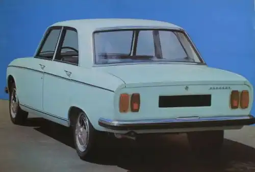 Peugeot 304 Modellprogramm 1970 Automobilprospekt (3842)