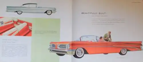 Pontiac Catalina Modellprogramm 1959 Automobilprospekt (3852)