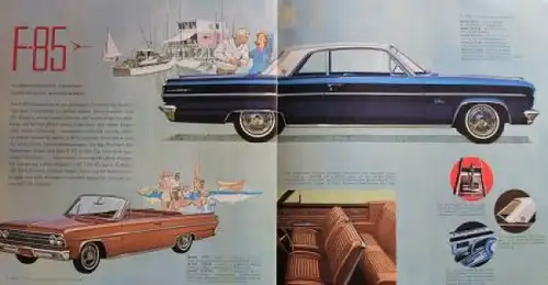 Oldsmobile Super 88 Starfire Modellprogramm 1963 Automobilprospekt (3858)