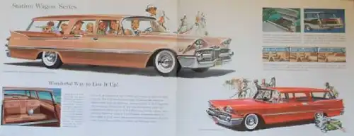 Dodge Modellprogramm 1959 Automobilprospekt (3868)