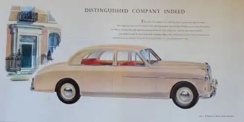 Wolseley Six-Ninety Modellprogramm 1957 Automobilprospekt (3879)