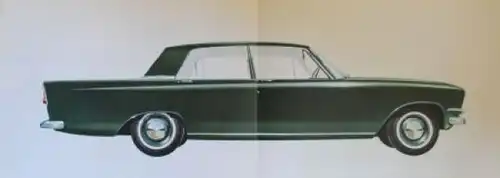 Ford Zephyr Modellprogramm 1962 Automobilprospekt (3887)