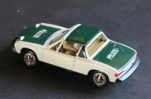 Gama Minimod Porsche-VW 914 Polizei 1973 Metallmodell (3945)