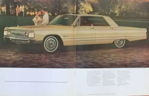 Chrysler Imperial Modellprogramm 1967 Automobilprospekt (4022)