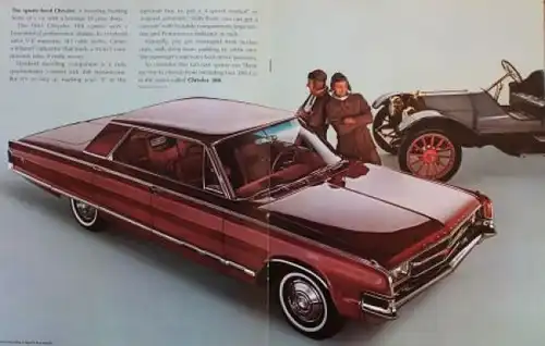Chrysler Modellprogramm 1965 Automobilprospekt (4025)