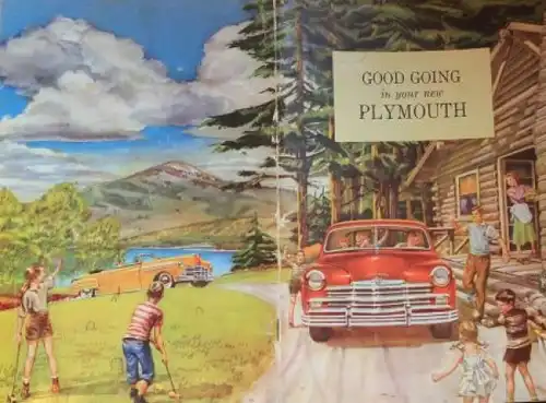 Plymouth "Good Going in your new Plymouth" 1949 Betriebsanleitung (4055)