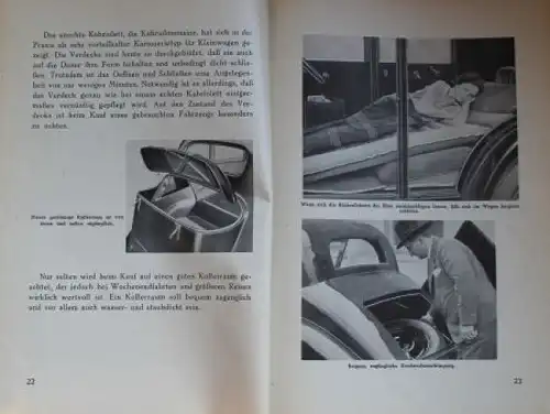 Wolkenhauer "Ratschläge für den Kauf gebrauchter Kraftfahrzeuge" Fahrzeugtechnik 1934 (4067)