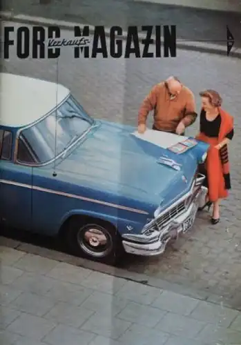 "Ford Verkaufsmagazin" Firmenzeitschrift 1956 (4084)