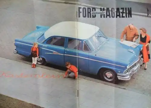 "Ford Verkaufsmagazin" Firmenzeitschrift 1956 (4084)