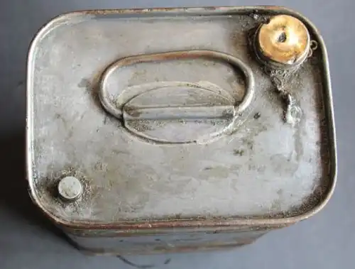 Reservekanister 1910 Metall mit Messingverschluss  5 Liter (4207)