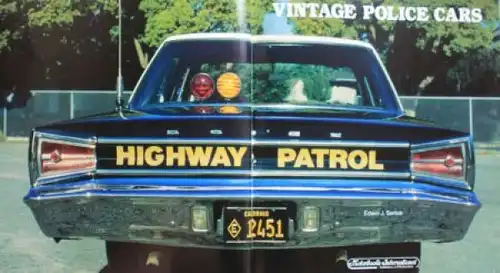 Sanow "Vintage Police Cars" Polizeifahrzeug-Historie 1996 (4132)
