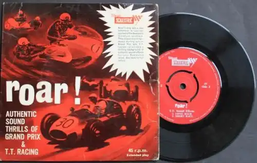 Tri-ang Minimodels  "Scaletric"1960 Grand-Prix-Rennsport-Schallplatte (4255)