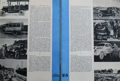"Fordwereld - 25 Jahr in Nederland" Ford-Magazin 1949 Jubiläumsausgabe (4494)
