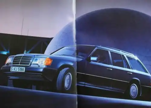 Mercedes-Benz 200 - 300 T Modelle Modellprogramm 1990 Automobilprospekt (4621)