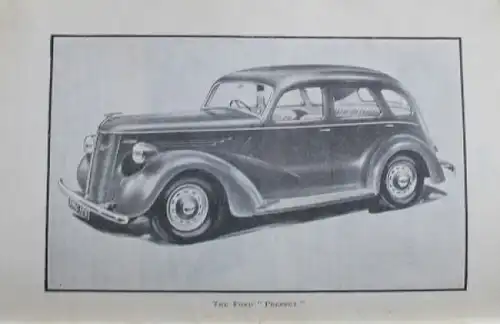 Hawks "Ford Deluxe 10 H.P." 1947 Ford-Werkstatthandbuch (4654)