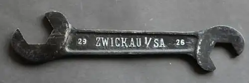 Horch Schraubenschlüssel 1938 Werke Zwickau Metall (4673)