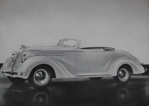 Hudson Sixes and Eights Modellprogramm 1936 Automobilprospekt (4693)