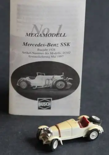 Busch Mercedes-Benz SSK 1928 Plastikmodell (4704)