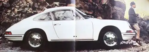 Porsche 911 - 912 Modellprogramm 1966 Automobilprospekt (5080)