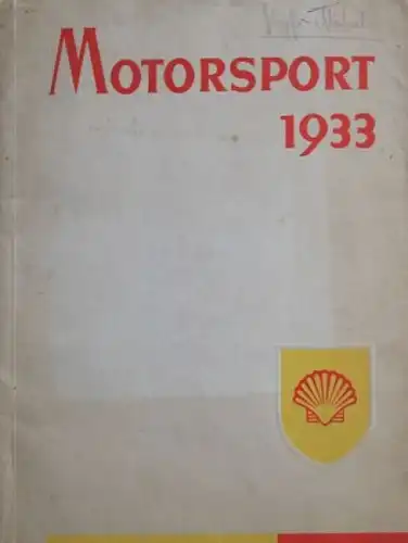 Shell "Motorsport 1933" Motorsport-Historie 1933 (5087)