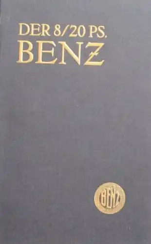 Benz 8/20 PS Modellprogramm 1912 Automobilprospekt (5097)