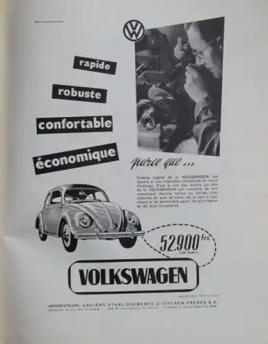 "Englebert Magazine" Reifen-Magazin 1950 zwei Ausgaben (6021)