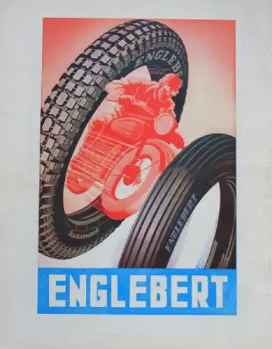 "Englebert Magazine" Reifen-Magazin 1949 zwei Ausgaben (6022)