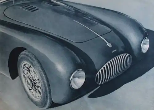 Cisitalia Automobili Modellprogramm 1948 Automobilprospekt (6034)