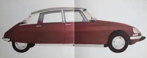Citroen DS Modellprogramm 1967 Automobilprospekt (6111)