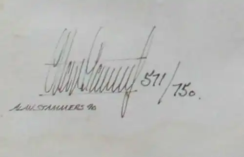 Juan-Manuel Fangio "Radcliff-Edition" 1990 von Fangio und Stammers signiert limitiert (6135)