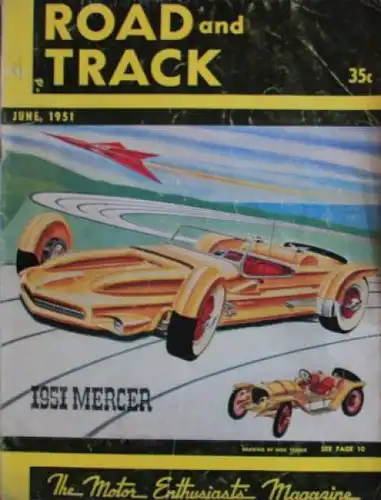 "Road & Track" Motorsport-Magazin 1951 (2710)