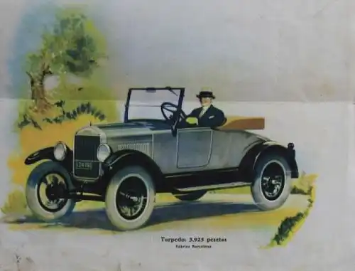 Ford T Modellprogramm 1926 Automobilprospekt (2746)