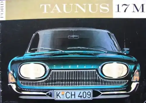 Ford Taunus 17 M Modellprogramm 1962 Gotschke-Motive Automobilprospekt (2749)