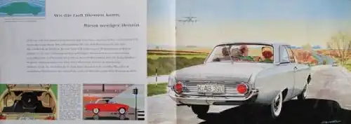 Ford Taunus 17 M Modellprogramm 1962 Gotschke-Motive Automobilprospekt (2749)