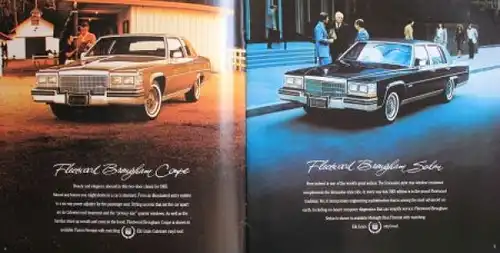 Cadillac Modellprogramm 1983 "Best of all..." Automobilprospekt (2885)