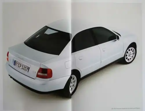 Audi A4 Limousine Avant Modellprogramm 1999 Automobilprospekt-Mappe (2886)