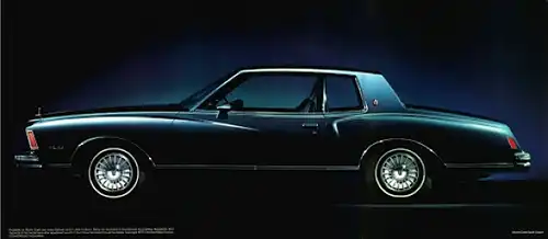 Chevrolet Monte Carlo Modellprogramm 1977 "The third Generation" Automobilprospekt (2889)