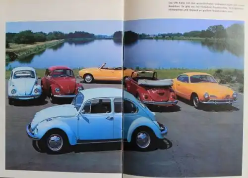 Volkswagen Mitteilung für Aktionäre 1970 Automobilprospekt (2957)
