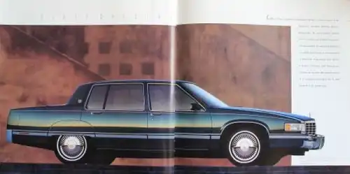 Cadillac Allante Seville Eldorado Modellprogramm 1993 Automobilprospekt (2961)